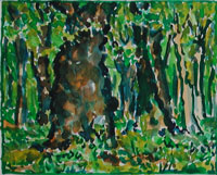 Landschaft 8, Aquarell